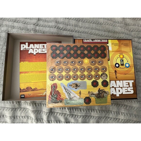 Planet Of The Apes Board Game Age 14+ 1-4 Players IDW Richard Launius Nice New - Picture 4 of 8